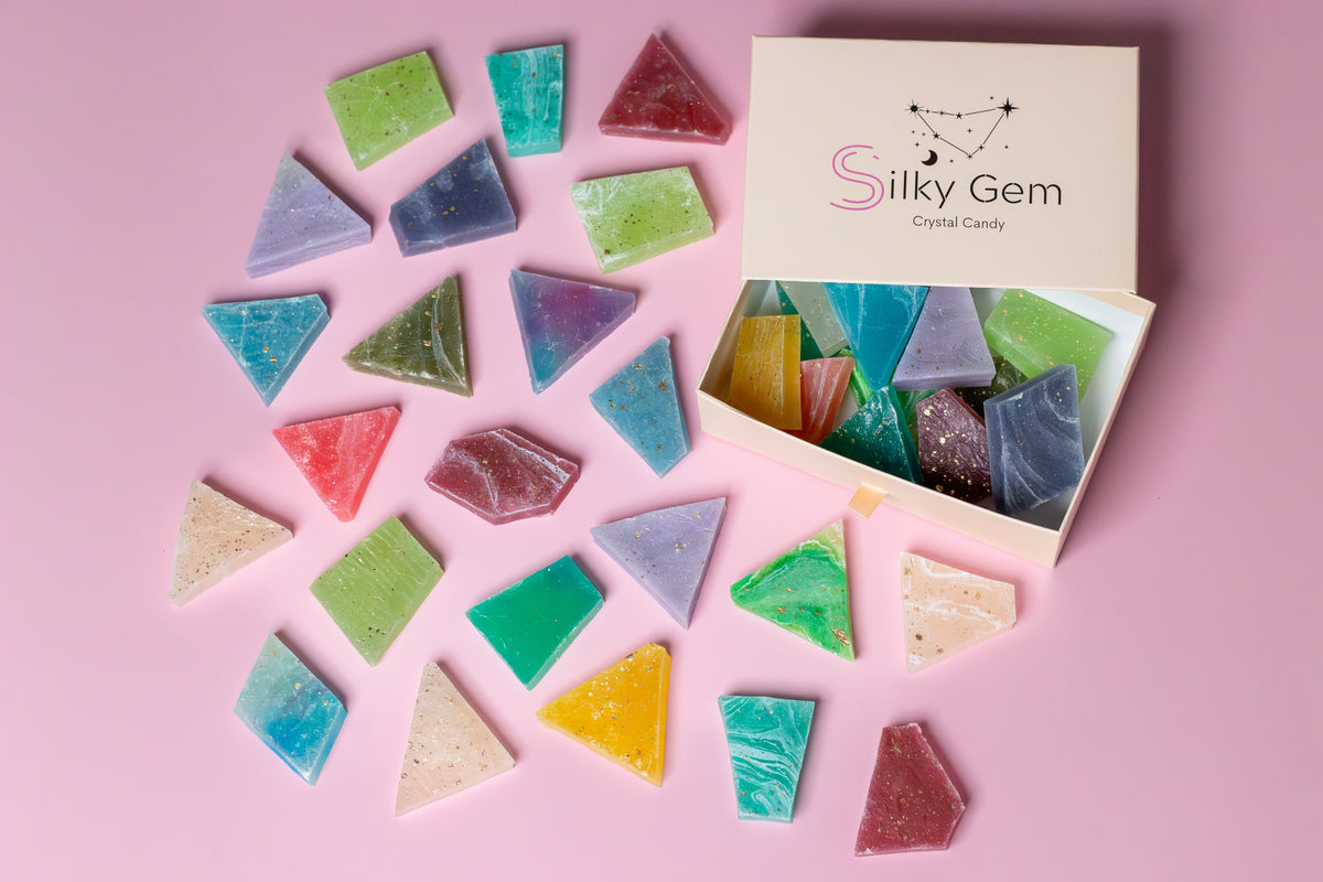 The Gemmies Assorted Crystal Candy Silky Gem Crystal Candy 9423